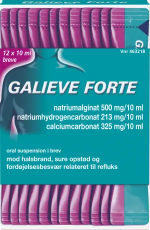 Galieve Forte Oral Suspension i brev