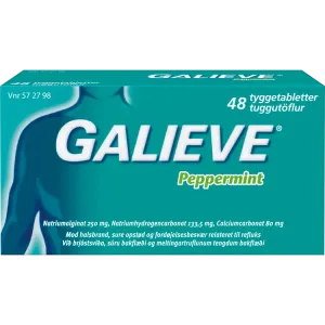 Galieve Peppermint tyggetabletter