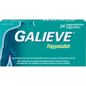 Galieve Peppermint tyggetabletter